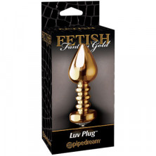 Pipedream Gold Luv Plug