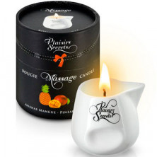 Plaisirs Secrets Massage Candle Pineapple Mango, 80мл