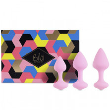 FeelzToys Bibi ButtPlug Set, розовый