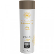 Shiatsu Body Oil Luxury edible Vanilla, 75 мл