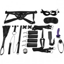 Lux Fetish 12PC Bedspreaders Bondage In-A-Box