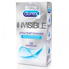 Durex Invisible, 12 шт