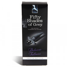 Fifty Shades of Grey Delicious Fullness Vibrating Butt Plug