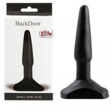 Lola Toys Back Door Small Anal Plug, черная