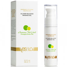 YESforLOV Allover Delicious Massage Gel Pineapple Green Tea, 50 мл